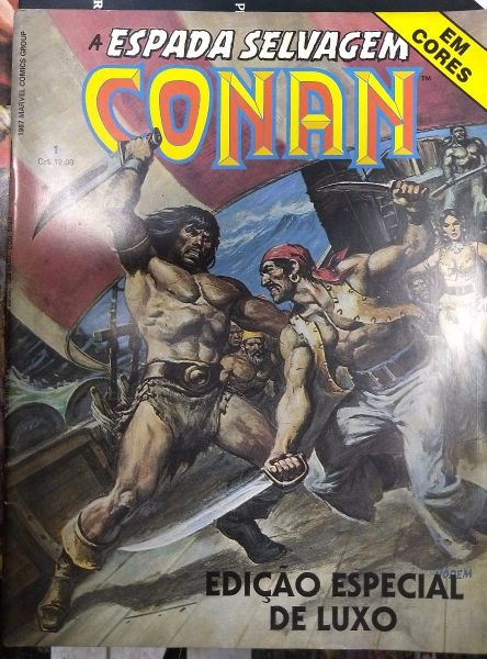 A Espada Selvagem De Conan Do Ao Em Cores Edi O Especial Loja