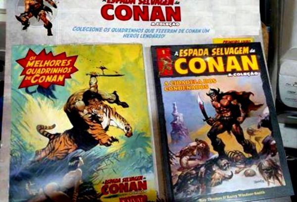 A Espada Selvagem De Conan capa Dura nº1 Da Coleção salvat LOJA GIBIMANIA