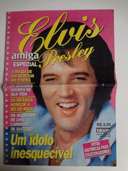 Elvis Presley Amiga Especial Bloch Ano: 1997 - LOJA GIBIMANIA